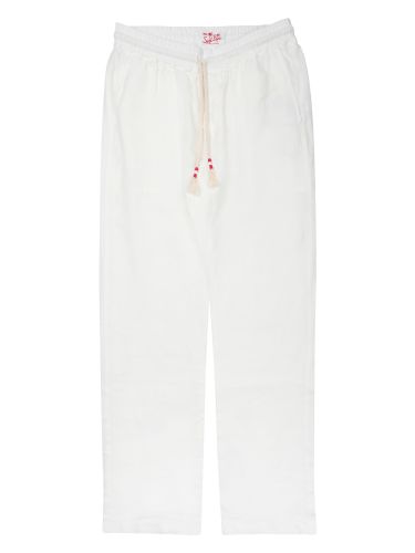 Pantalone "calais" in puro lino - mc2 saint barth - Modalova
