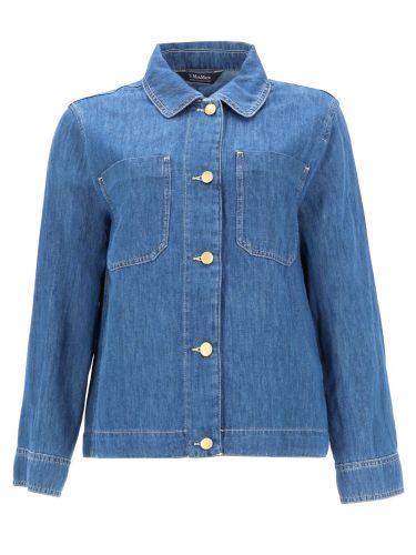 Giacca "galante" in chambray - s max mara - Modalova
