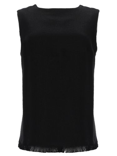 S max mara top "anika" in lino - s max mara - Modalova