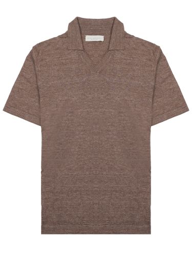 Luigi gentile polo in cotone - luigi gentile - Modalova