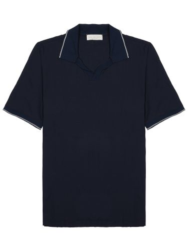 Luigi gentile polo in cotone - luigi gentile - Modalova