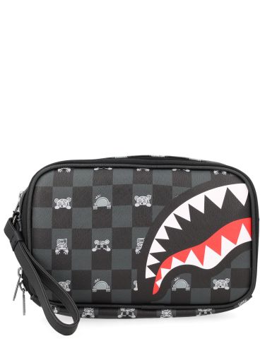 Camera bag gray peeking character check - sprayground - Modalova