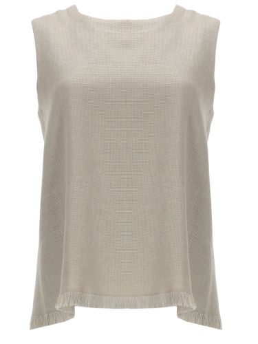 S max mara top "anika" in lino - s max mara - Modalova