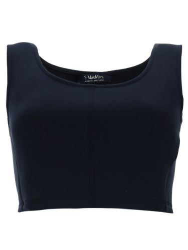 S max mara cotton jersey top - s max mara - Modalova