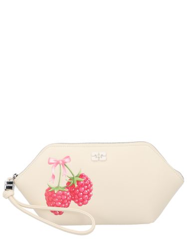 Make-up "bou" con stampa raspberry - ganni - Modalova