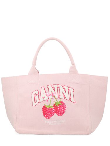 Ganni borsa "raspberry" medium - ganni - Modalova
