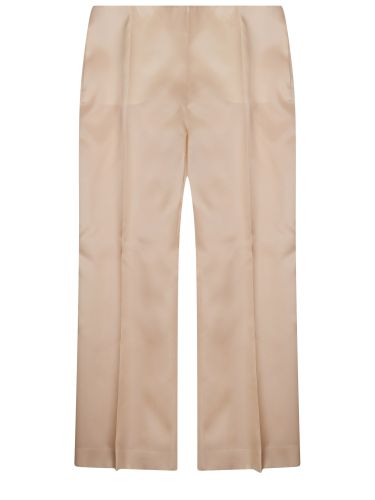 Pantalone dritto in seta - alberta ferretti - Modalova