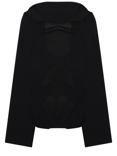 Alberta ferretti top in chiffon - alberta ferretti - Modalova