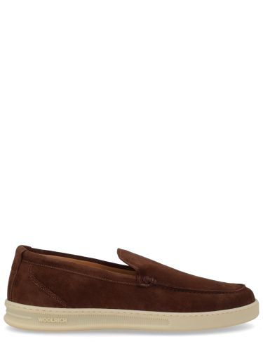 Woolrich mocassino in suede - woolrich - Modalova