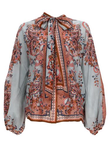Zimmermann blusa "aster" in seta - zimmermann - Modalova