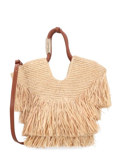 Borsa tote "goldentime" small con frange - zimmermann - Modalova