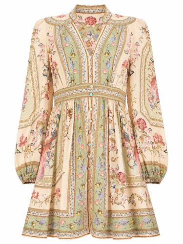 Mini abito scollato "roselight" - zimmermann - Modalova