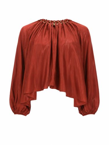 Blusa arricciata "aster" con perline - zimmermann - Modalova
