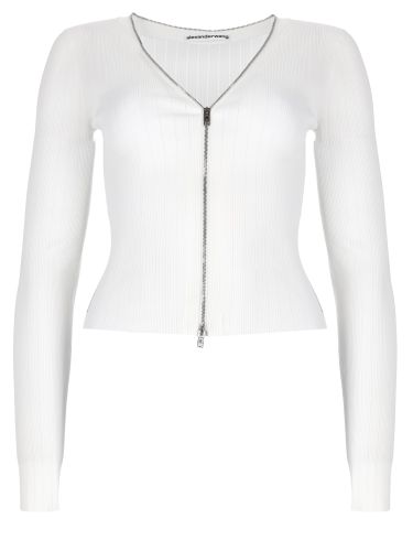 Alexander wang cardigan pointelle - alexander wang - Modalova