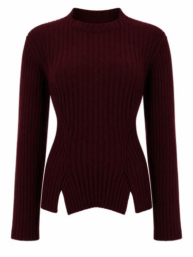 Victoria beckham maglia a coste - victoria beckham - Modalova
