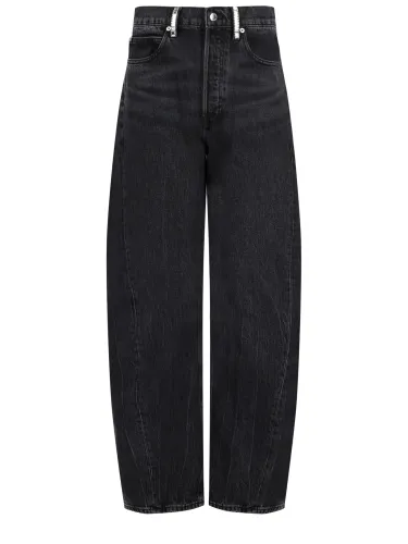 Jeans mid rise relaxed - alexander wang - Modalova