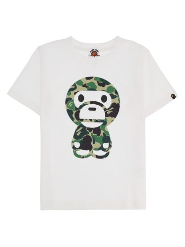 T-shirt con stampa "baby milo" - a bathing ape - Modalova