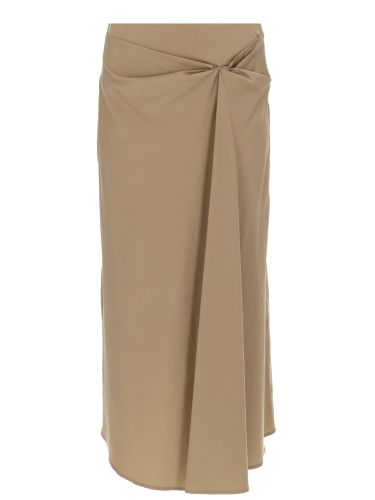 Max mara gonna midi drappeggiata - max mara - Modalova