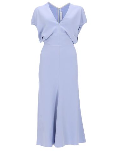 Victoria beckham abito midi "edith" - victoria beckham - Modalova