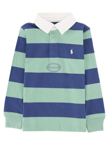 Polo a righe a manica lunga - polo ralph lauren - Modalova