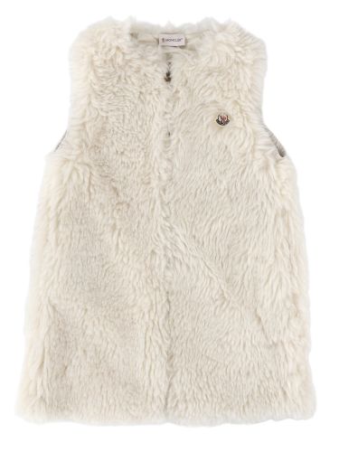 Moncler abito con zip testurizzato - moncler - Modalova