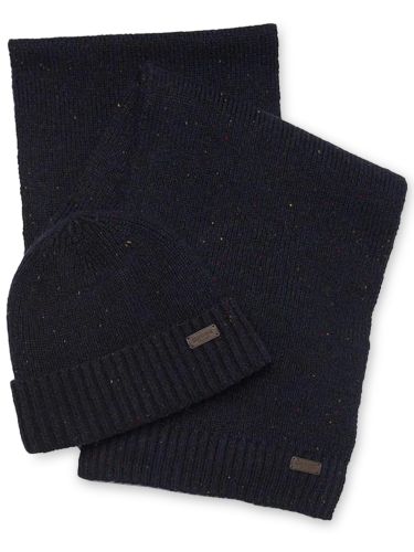 Set regalo sciarpa e berretto "carlton fleck" - barbour - Modalova