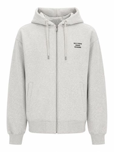 Felpa con zip e cappuccio - drôle de monsieur - Modalova