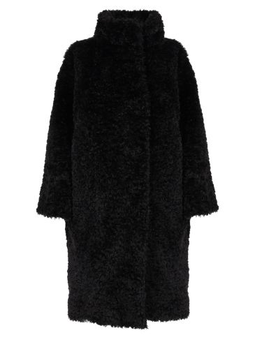 Cappotto teddy curly in ecopelliccia - herno - Modalova