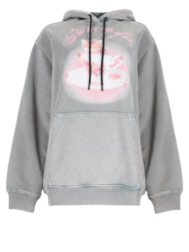 Msgm felpa con stampa - msgm - Modalova
