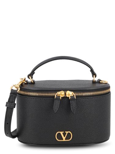 Borsa "vanity case" mini con vlogo - valentino garavani - Modalova