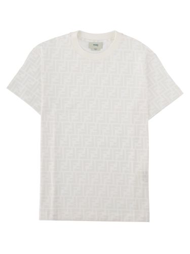 Fendi t-shirt con logo ff allover - fendi - Modalova