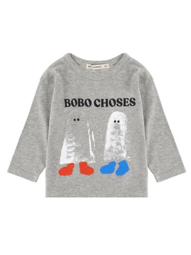 T-shirt a manica lunga con stampa "booty ghosts" - bobo choses - Modalova
