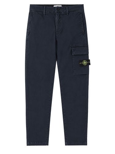 Pantalone cargo slim fit con tasca sulla gamba - stone island - Modalova