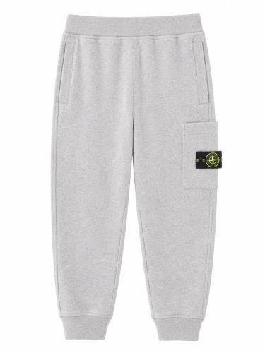 Pantalone della tuta con patch logo compass - stone island - Modalova