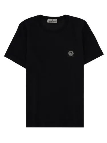 T-shirt con patch con logo compass - stone island - Modalova