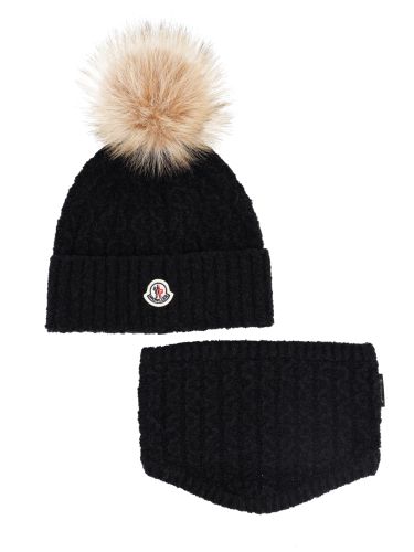 Moncler set berretto e scaldacollo - moncler - Modalova