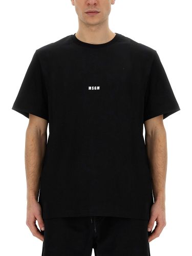 Msgm t-shirt in cotone - msgm - Modalova