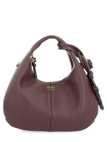 Ganni borsa "hobo" small - ganni - Modalova
