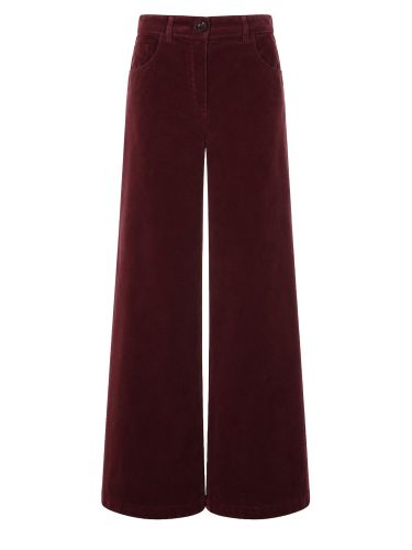 Pantalone in velluto di cotone - aspesi - Modalova