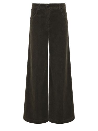 Pantalone in velluto di cotone - aspesi - Modalova