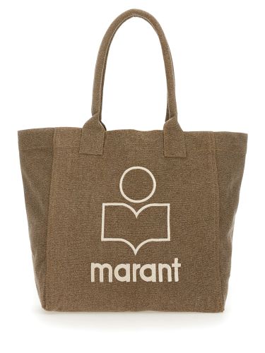 Borsa tote "yenky" small con logo - isabel marant - Modalova