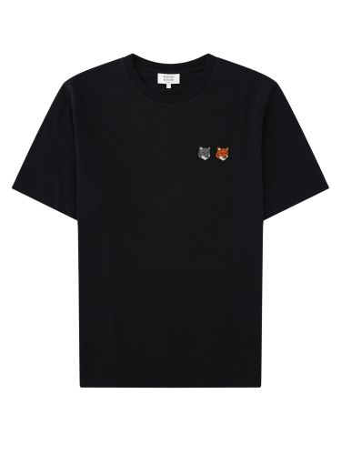 T-shirt "double fox head" - maison kitsuné - Modalova