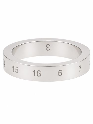 Maison margiela anello con logo - maison margiela - Modalova