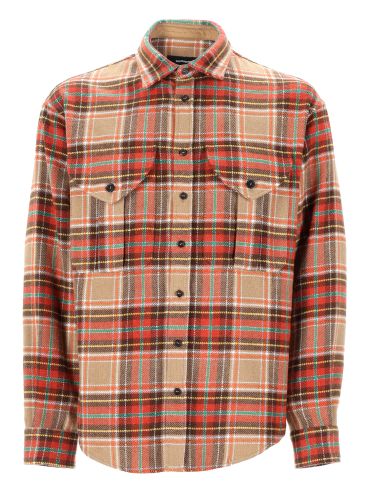 Dsquared camicia "plaid military" - dsquared - Modalova