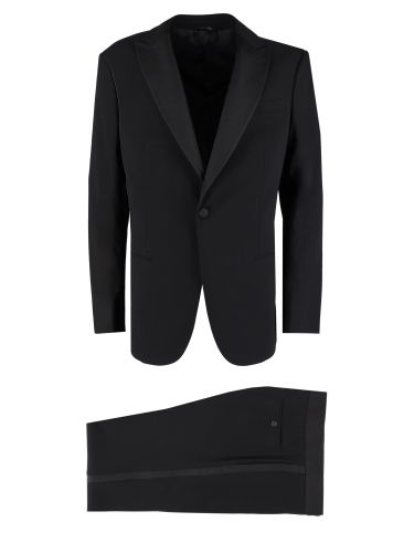 Abito due pezzi in lana - giorgio armani - Modalova