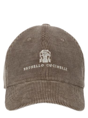 Cappello da baseball in velluto a coste - brunello cucinelli - Modalova
