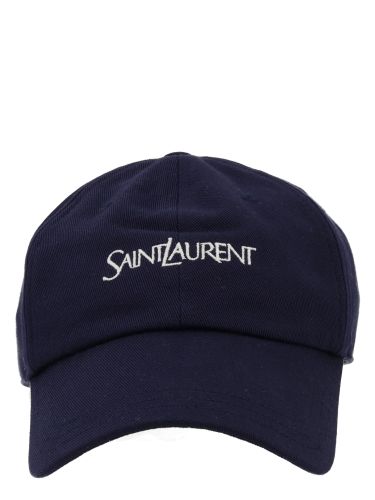 Cappello da baseball con logo - saint laurent - Modalova