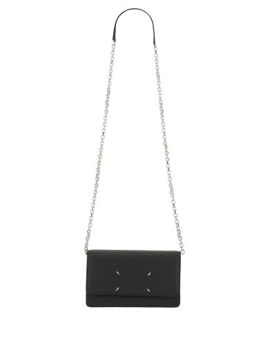 Portafoglio "four stitches" medium con catena - maison margiela - Modalova