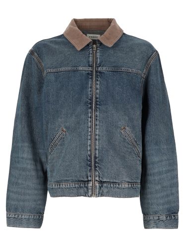 Giacca "trucker" in con zip - frame - Modalova