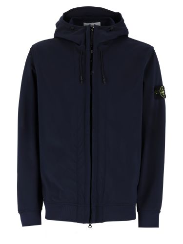 Giacca in tessuto tecnico a due strati - stone island - Modalova